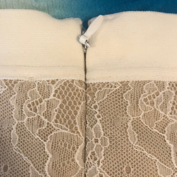 White lace The Girl Code skirt - size 6 - Picture 4 of 5